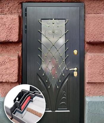 Двери с терморазрывом Двери с терморазрывом